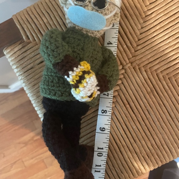 Handmade crochet Bernie Sanders doll - 12 inches - Picture 4 of 5